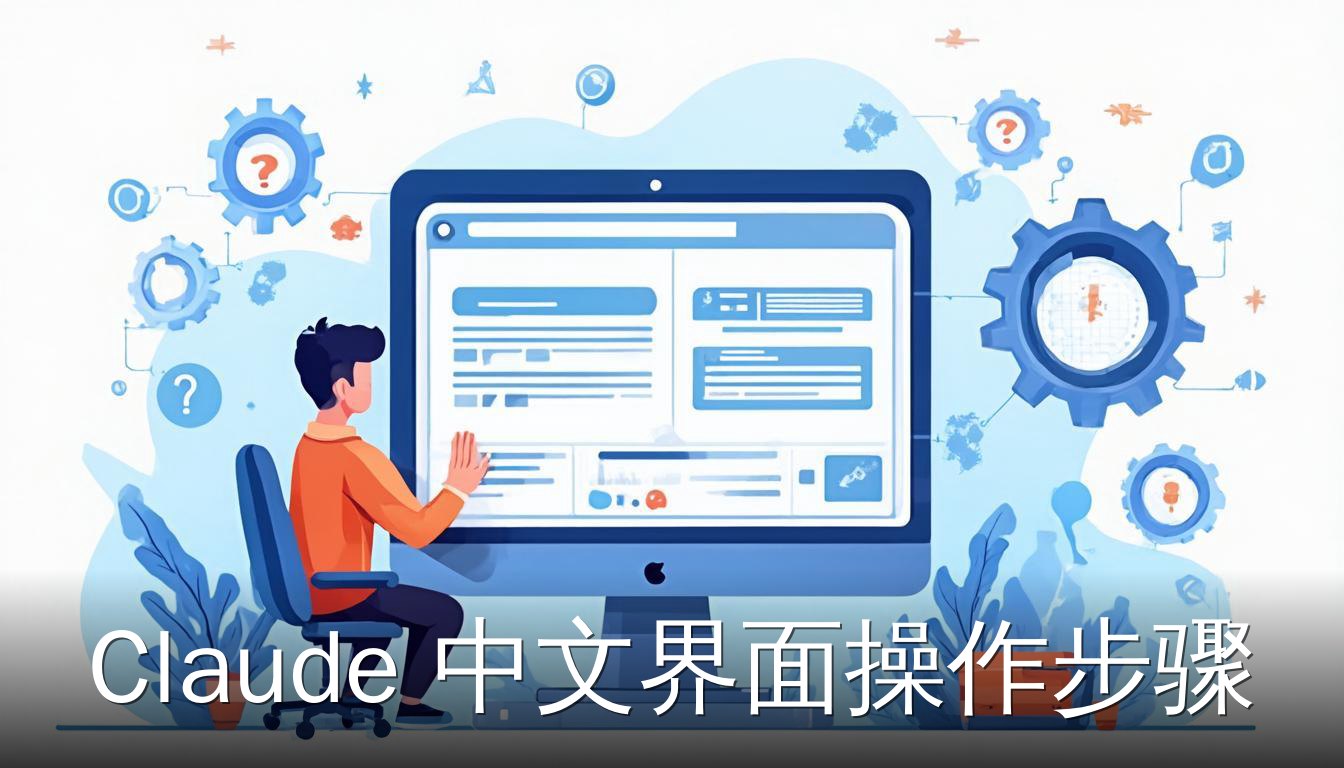 Claude中文界面操作步骤教程，初学者在电脑前学习